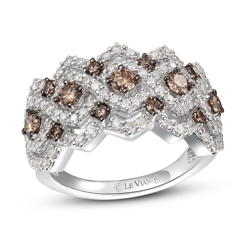 Le Vian Creme Brulee Ring 1-5/8 ct tw Diamonds 14K Vanilla Gold