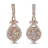 Thumbnail Image 0 of Le Vian Creme Brulee Earrings 1-5/8 ct tw Diamonds 14K Strawberry Gold