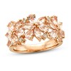 Le Vian Creme Brulee Morganite Ring 1/10 ct tw Diamonds 14K Strawberry Gold