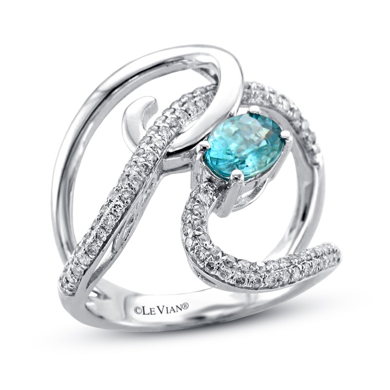 Le Vian Zircon Ring 1/2 ct tw Diamonds 14K Vanilla Gold