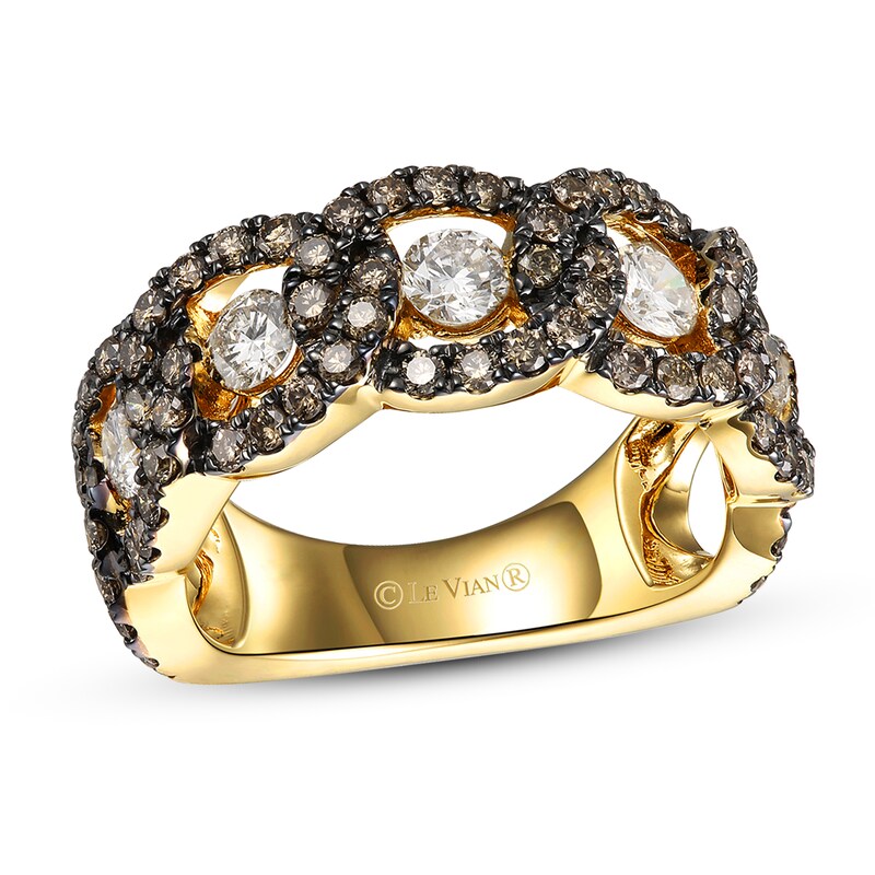 Le Vian Diamond Ring 1-7/8 ct tw 14K Honey Gold