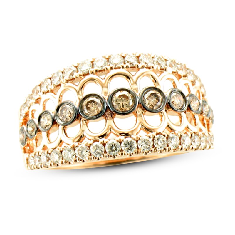 Le Vian Diamond Ring 7/8 ct tw 14K Strawberry Gold