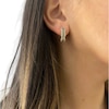 Thumbnail Image 3 of Le Vian Chocolate Waterfall Diamond Hoop Earrings 1 ct tw 14K Honey Gold