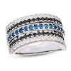 Thumbnail Image 1 of Le Vian Sapphire Ring 1-1/6 ct tw Diamonds 14K Vanilla Gold - Size 7