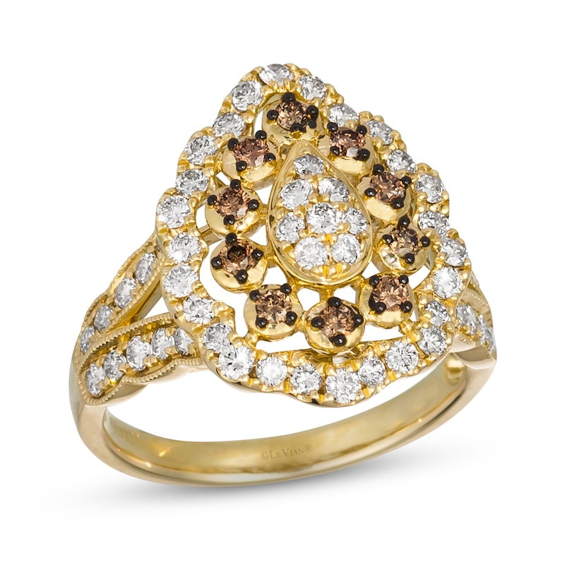 Le Vian Diamond Ring 1 ct tw 14K Honey Gold - Size 7