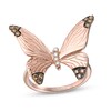 Le Vian Butterfly Ring 1/5 ct tw Diamonds 14K Strawberry Gold