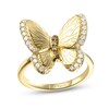 Le Vian Butterfly Ring 1/4 ct tw Diamonds 14K Honey Gold