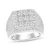 Thumbnail Image 1 of KAY Lab-Grown Diamonds Men's Multi-Row Fashion Ring 2 ct tw 10K White Gold