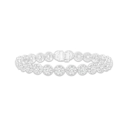 KAY Lab-Grown Diamonds Link Bracelet 5 ct tw 10K White Gold 7"