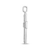 Thumbnail Image 3 of KAY Lab-Grown Diamonds Men's Cross Charm 3 ct tw Sterling Silver