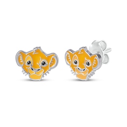 Children's Simba Stud Earrings Sterling Silver