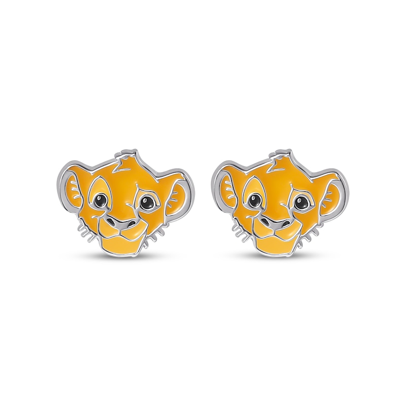 Main Image 2 of Children's Simba Stud Earrings Sterling Silver