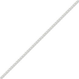 2.4mm Box Chain Necklace Solid Sterling Silver 20"