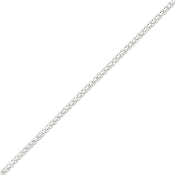 2.4mm Box Chain Necklace Solid Sterling Silver 20"