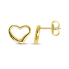 Thumbnail Image 3 of Reaura Heart-Shaped Stud Earrings 14K Yellow Gold