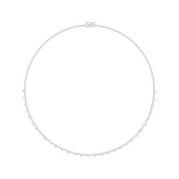KAY Lab-Grown Diamonds Necklace 5 ct tw 10K White Gold 17"