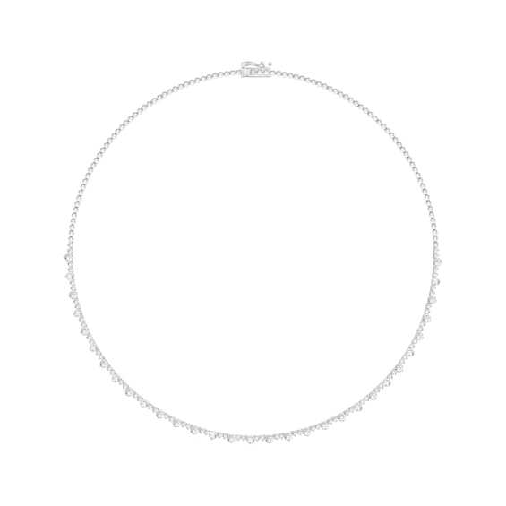 KAY Lab-Grown Diamonds Necklace 5 ct tw 10K White Gold 17"