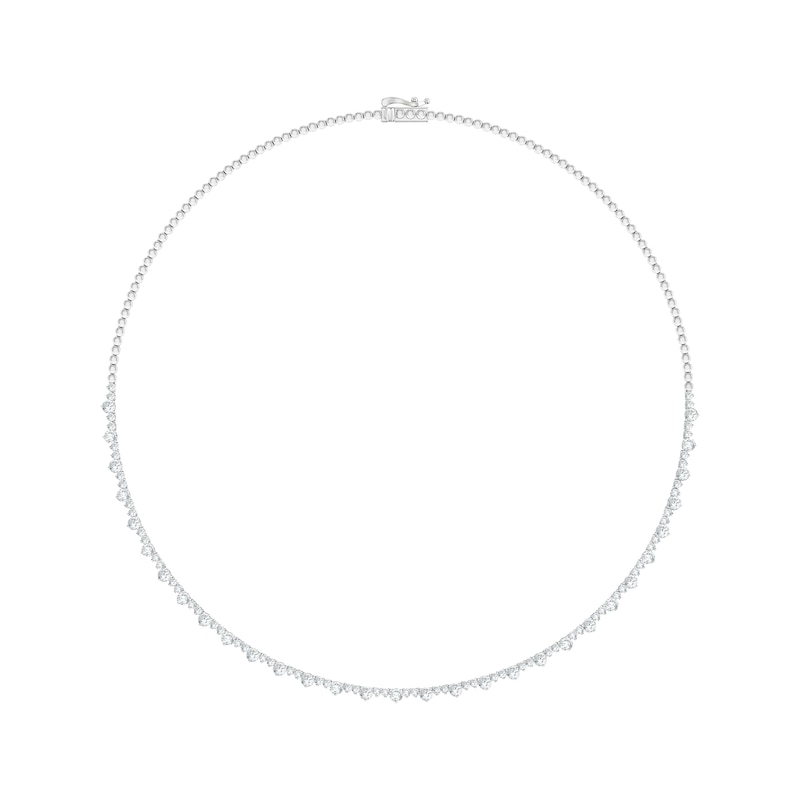 Main Image 1 of KAY Lab-Grown Diamonds Necklace 5 ct tw 10K White Gold 17"