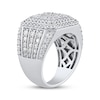 Thumbnail Image 2 of KAY Lab-Grown Diamonds Men's Multi-Stone Octagon Ring 3 ct tw 10K White Gold