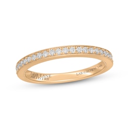 Neil Lane Artistry Lab-Grown Diamond Wedding Band 1/4 ct tw 14K Yellow Gold