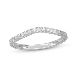 Neil Lane Artistry Lab-Grown Diamond Contour Wedding Band 1/3 ct tw 14K White Gold