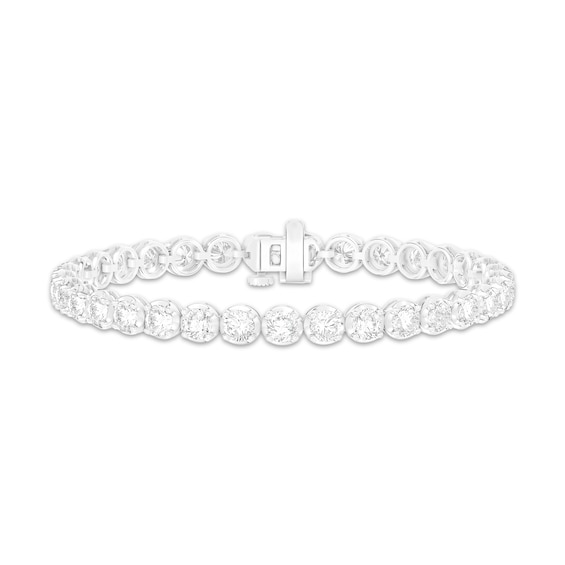 KAY Lab-Grown Diamonds Fashion Bracelet 8 ct tw 10K White Gold 7"