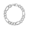 Thumbnail Image 0 of Solid Figaro Bracelet Sterling Silver 9"