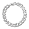 Thumbnail Image 0 of Solid Curb Chain Bracelet Sterling Silver 9"
