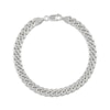 Thumbnail Image 3 of Solid Cuban Link Necklace and Bracelet Sterling Silver