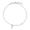 Thumbnail Image 0 of Dolphin Charm Anklet Sterling Silver 10"