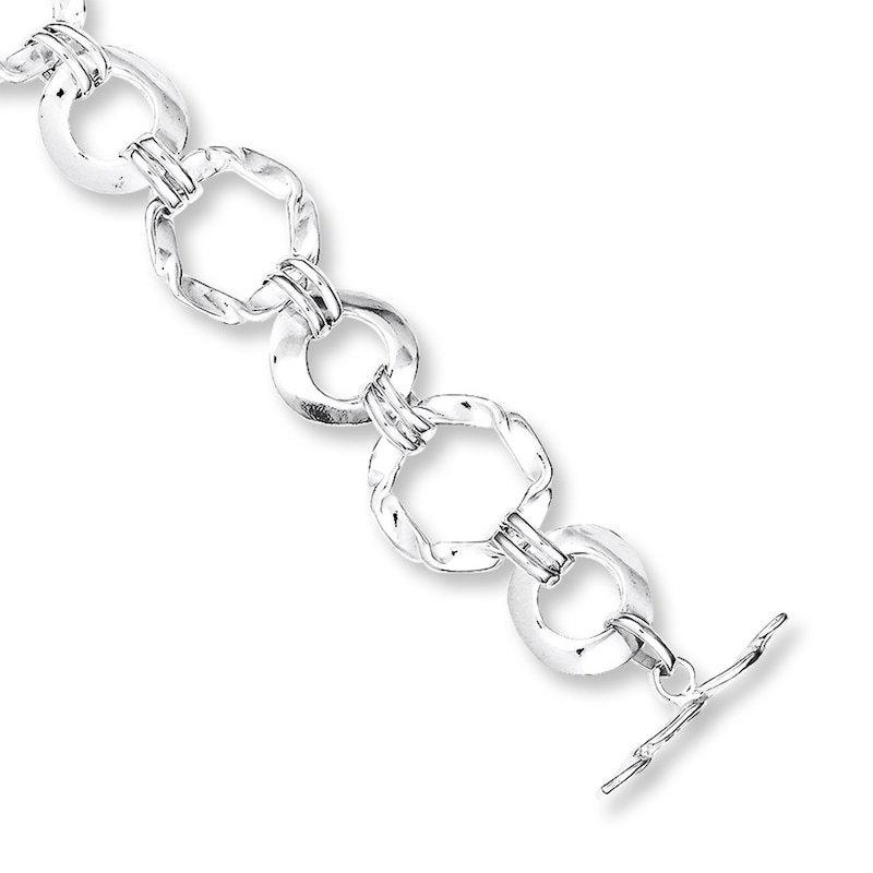 Silver Bracelet for Men - Size 7 to 10.5 Inches, 8.5