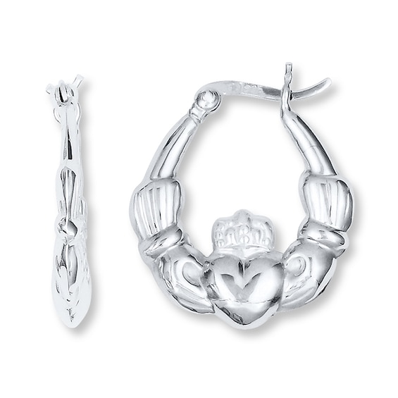 Sterling Silver Hoop Earrings with Gemstones Tiger Eye Hoop Earrings Birthday Present or Anniversary Gift for Mom or Girlfriend