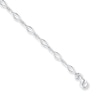 Thumbnail Image 0 of Sterling Silver Bracelet Oval Loop Chain 7.25"