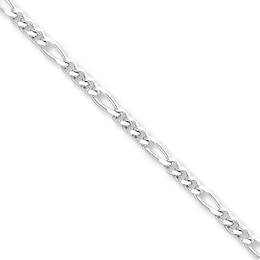 Figaro Chain Anklet Sterling Silver 10&quot;