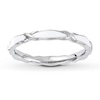 Thumbnail Image 0 of Stackable Ring White Enamel Sterling Silver
