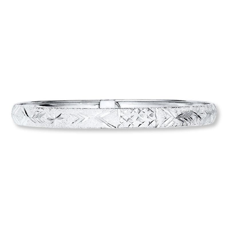 Flex Bangle Bracelet Sterling Silver