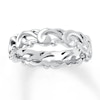 Thumbnail Image 0 of Stackable Ring Scroll Design Sterling Silver