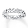 Thumbnail Image 0 of Stackable Ring Braided Design Sterling Silver
