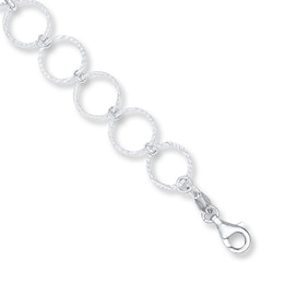Link Bracelet Sterling Silver