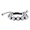 Thumbnail Image 1 of Macrame Bracelet White Crystals