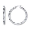 Hoop Earrings Sterling Silver