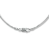 Thumbnail Image 2 of Popcorn Chain Necklace Sterling Silver 18"