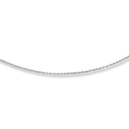 Rope Chain Necklace Solid Sterling Silver 24"