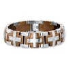 Thumbnail Image 1 of Men's Bracelet Cubic Zirconia Stainless Steel 9"