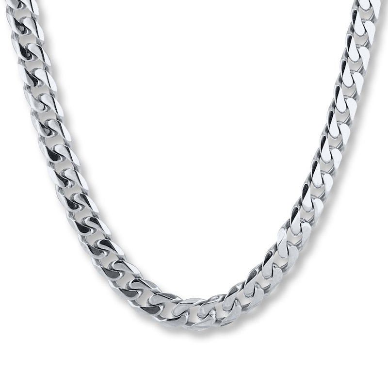 Main Image 1 of Curb Link Chain Solid Stainless Steel 22"