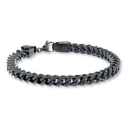 Men's Foxtail Bracelet Stainless Steel 9&quot;