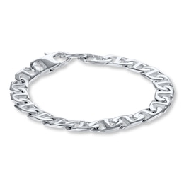 Men's Mariner Bracelet Stainless Steel 9&quot; Length
