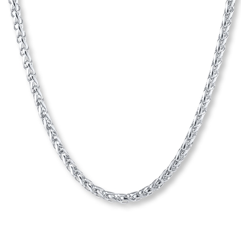 Kay Outlet Diamond-Cut Solid Bead Chain Necklace 3mm Sterling Silver 18