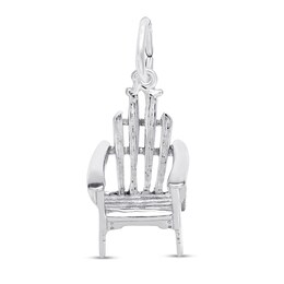 Adirondack Chair Charm Sterling Silver