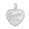 Thumbnail Image 0 of Grandma Heart Charm Sterling Silver